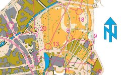 Streckenverlauf rund um die Lippequelle