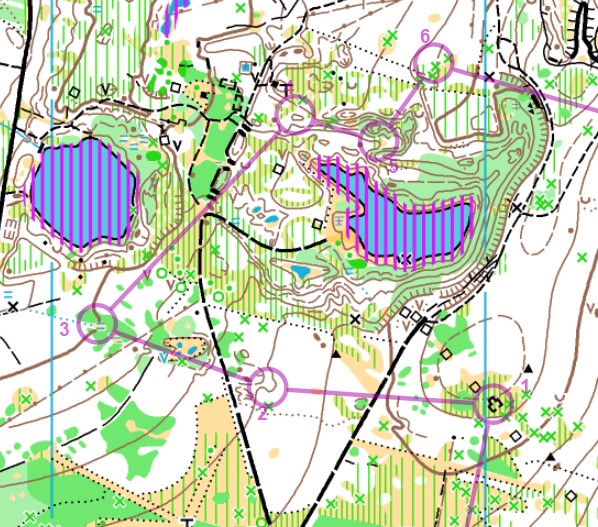 Kartenausschnitt DM, H16
